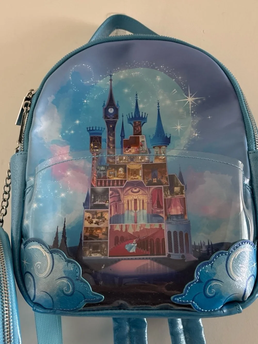 Disney + Danielle Nicole Cinderella’s Castle Backpack